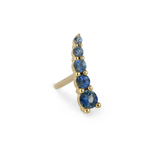 GRADUATED OMBRE BLUE SAPPHIRE CRAWLER